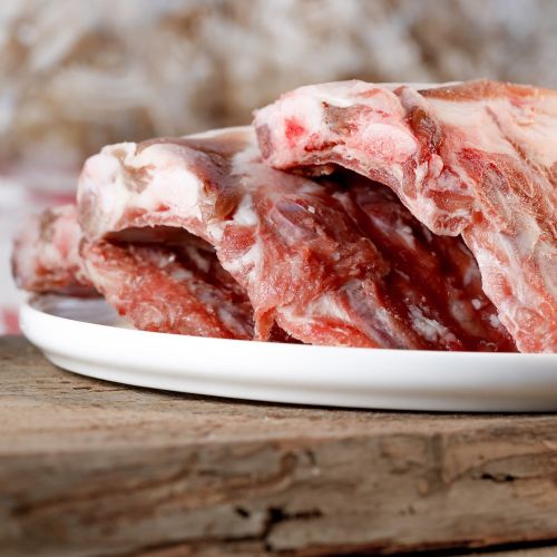 Lammrippenknochen mit Fleisch, 1.000 g