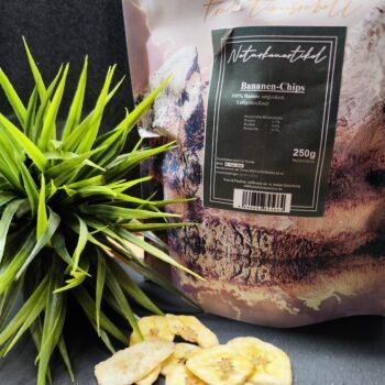 PAUL & PAULINA Bananen-Chips, unsgesüßt, 250 g
