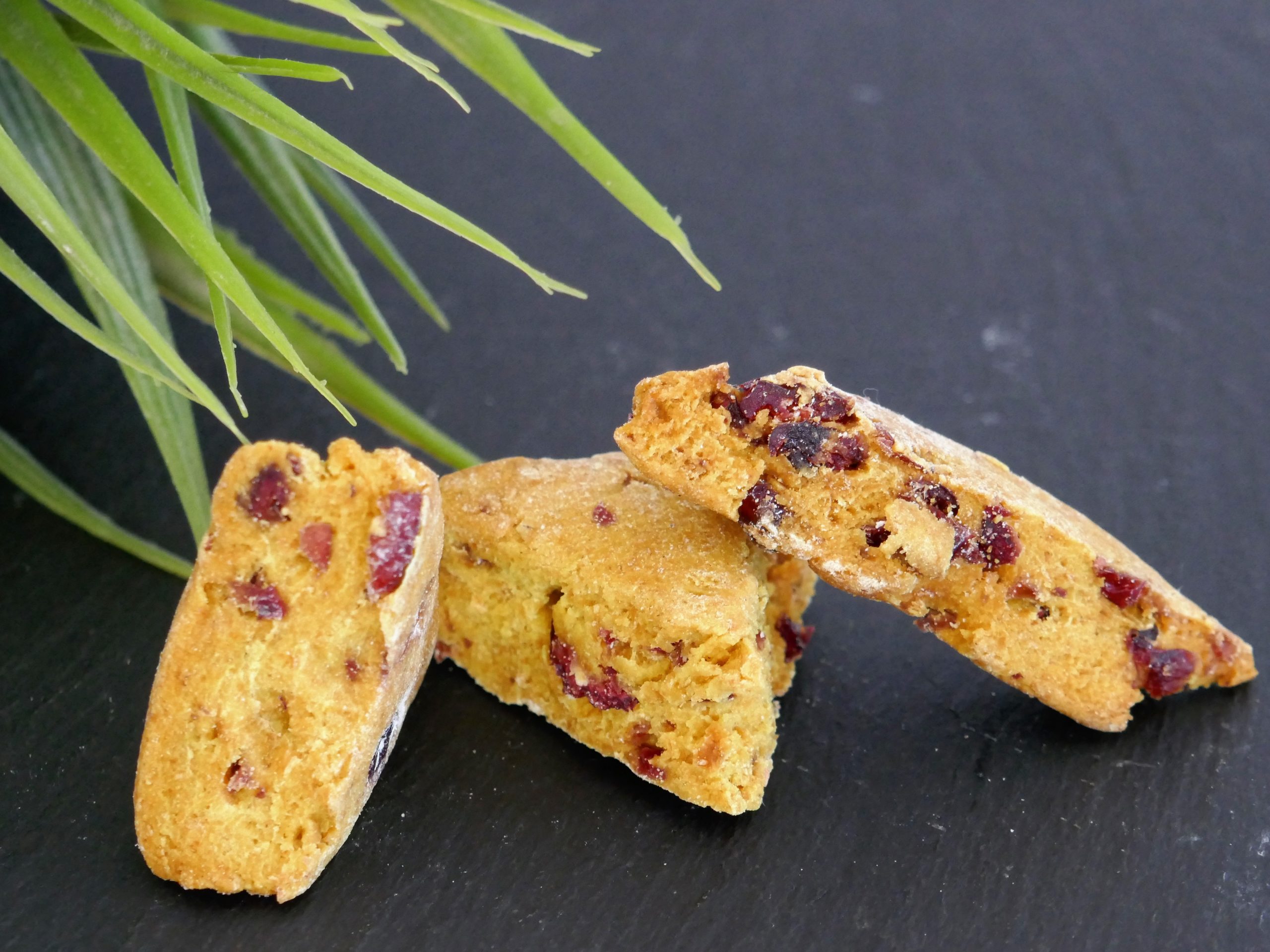 Kurkuma-Cranberry-Ecken, 200 g