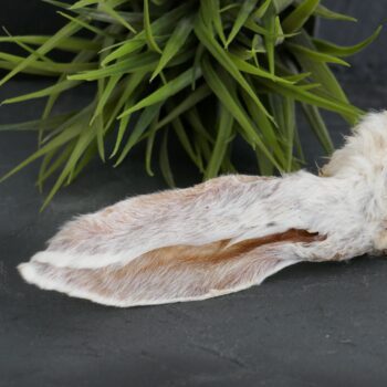 Kaninchenohren mit Fell, 250 g