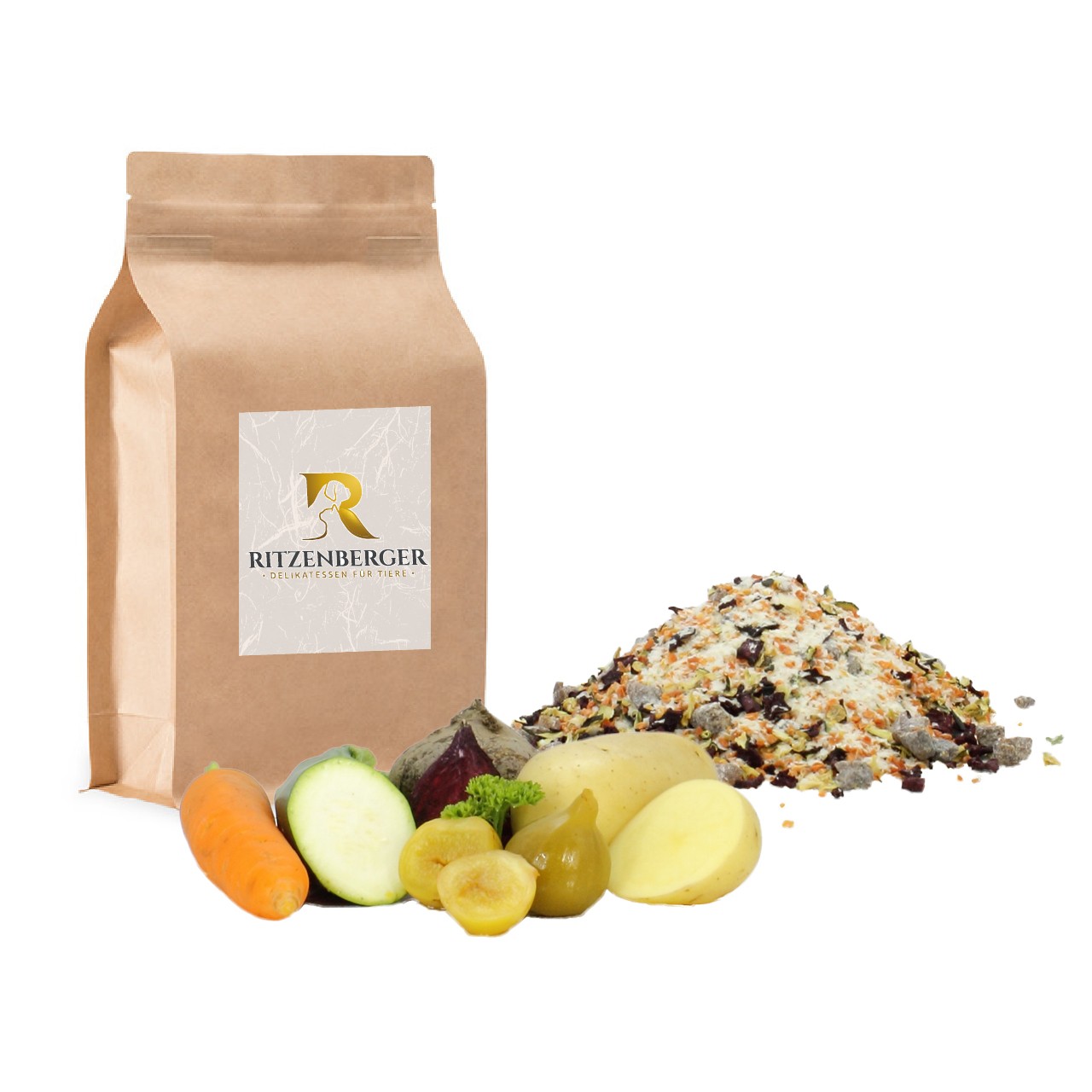 Ritzenberger Kartoffel-Mix mit Gemüse, 1 kg Fresh-Box