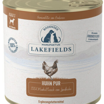 LAKEFIELDS Nassfutter Huhn PUR, 800 g