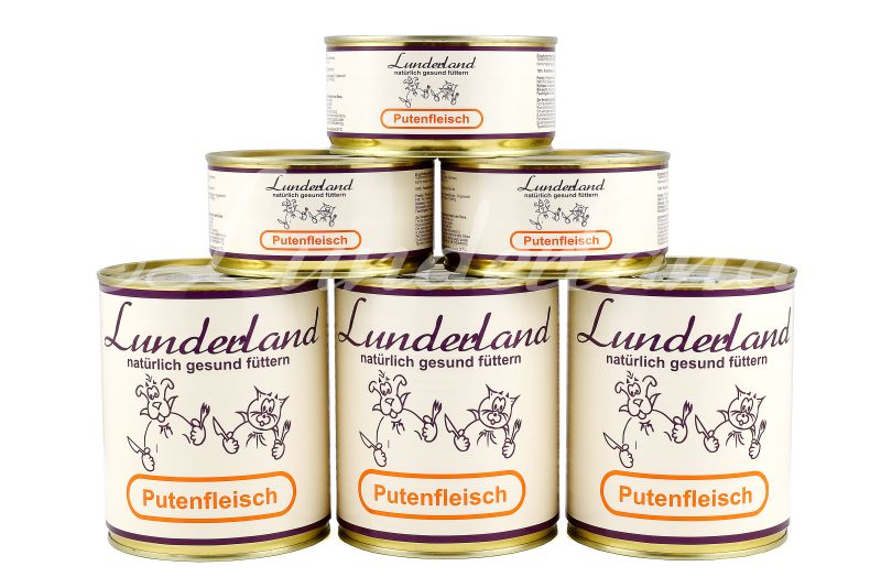 LUNDERLAND Reinfleisch-Dose Putenfleisch, 800 g